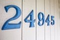 House Address Numbers Royalty Free Stock Photo