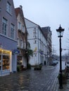 A house with Ahoy painted on in Bremen