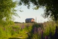 House alone in the field