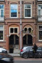 House in Amsterdam and cycler