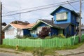 House at Ancud, Chiloe Island, Chile