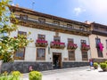 House of the Balconies La Casa de los Balcones in La Orotava, Tenerife, Canary islands, Spain Royalty Free Stock Photo