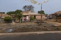 House in the Bandim neighbourhood in the city of Bissau, Guinea-Bissau