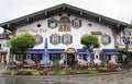 House in Bavaria, Germany, village Oberammergau