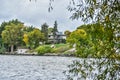 House on Bay of Lake Winnebago at High Cliff State Park, Sherwood, WI