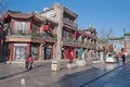 House on Beijing Qianmen Street Royalty Free Stock Photo