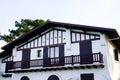 House in Biarritz city in basque region in south of France north of spain bask country Royalty Free Stock Photo