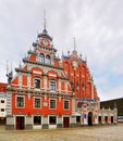 House of the Blackheads, Riga Royalty Free Stock Photo