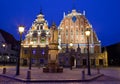 House of the Blackheads in Riga Royalty Free Stock Photo