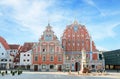 House of the Blackheads. Riga, Latvia Royalty Free Stock Photo