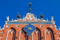 House of the Blackheads in Riga, Latvia Royalty Free Stock Photo