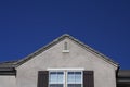 House with blue sky