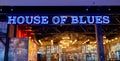 House of Blues, famous restaurant in Las Vegas.