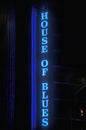 House of Blues Neon Sign, Chicago, Illinois