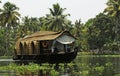 House boat in Kerala, india Royalty Free Stock Photo