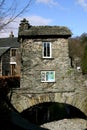 House on the bridge, Ambleside. Royalty Free Stock Photo