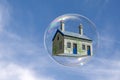 House bubble Royalty Free Stock Photo