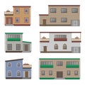 House and building set.