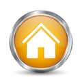 House button icon sign - vector