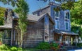 House in Cannon Beach, on the Central Oregon Coast Royalty Free Stock Photo