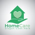 House Care logo designs concept vector,