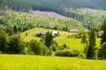 House in Carpathians Royalty Free Stock Photo