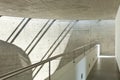 House in cement, interior, passage