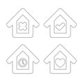 House check box icon