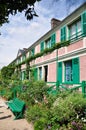 House of Claude Monet in Giverny Royalty Free Stock Photo