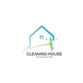 House cleaner logo