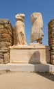 The House of Cleopatra at the archaeological site in Delos, Greece