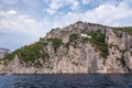 House on a cliff on Capri Island