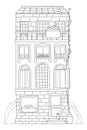 House For Coloring Book