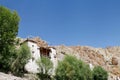 A house in the complex of Hemis monastery, Leh Royalty Free Stock Photo