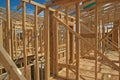 House construction. Royalty Free Stock Photo