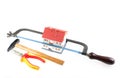 House with a construction tools Royalty Free Stock Photo