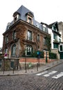 House on a Corner, Paris, France Royalty Free Stock Photo