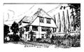 House in the Country home ranging from simple dwellings vintage engraving