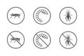 House cricket and mealworm icons