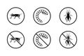 House cricket and mealworm icons