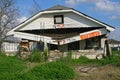 House Damanged in Hurricane Katrina Royalty Free Stock Photo