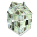 House of 200 Danish kroner Royalty Free Stock Photo
