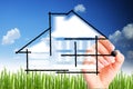 House design or build your own house Royalty Free Stock Photo