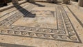 The House with the Dionysus at the archaeological site in Delos, Greece