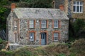 The house Doc Martin uses as his surgery in Port Isaac, Cornwall, England.