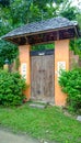 House door in Phuket Thailand Royalty Free Stock Photo