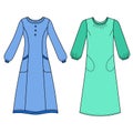 House dress, nightdress