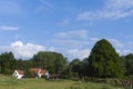 House at Duinen van Oostvoorne Royalty Free Stock Photo