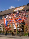 House of dutch soccer fan Royalty Free Stock Photo