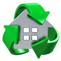 House ecology concept Royalty Free Stock Photo